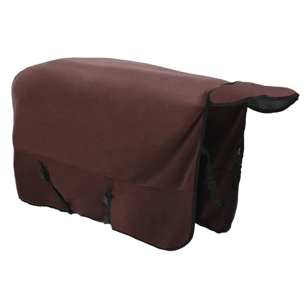 Coperta per Cavalli Marrone Scuro Completo 125 cm Poliestere 42013202