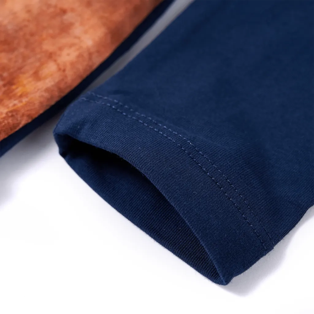 Abito da Bambina a Maniche Lunghe Blu Marino 104 CFW1924876