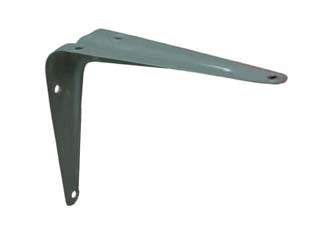 MENSOLA NERVATA- - mm.150x200 colore grigio - 24 pezzi QUALITY