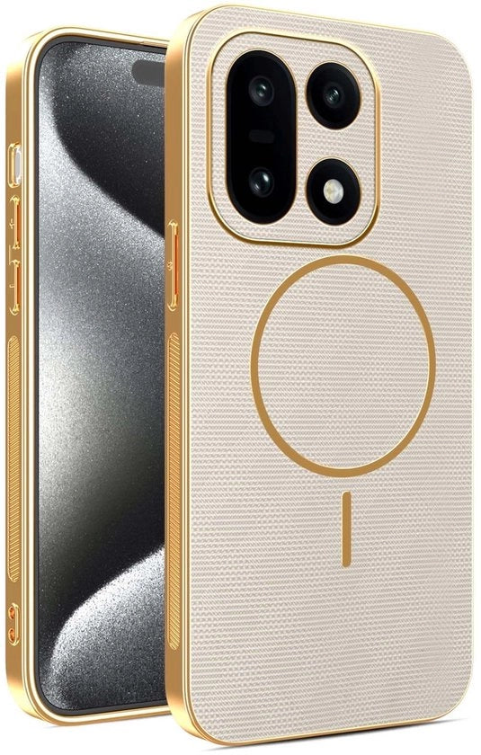 Custodia in pelle shockresistente - OnePlus 15 - Magnetico - Resistente all' impronta digitale - Retro illuminato - Materiale duraturo