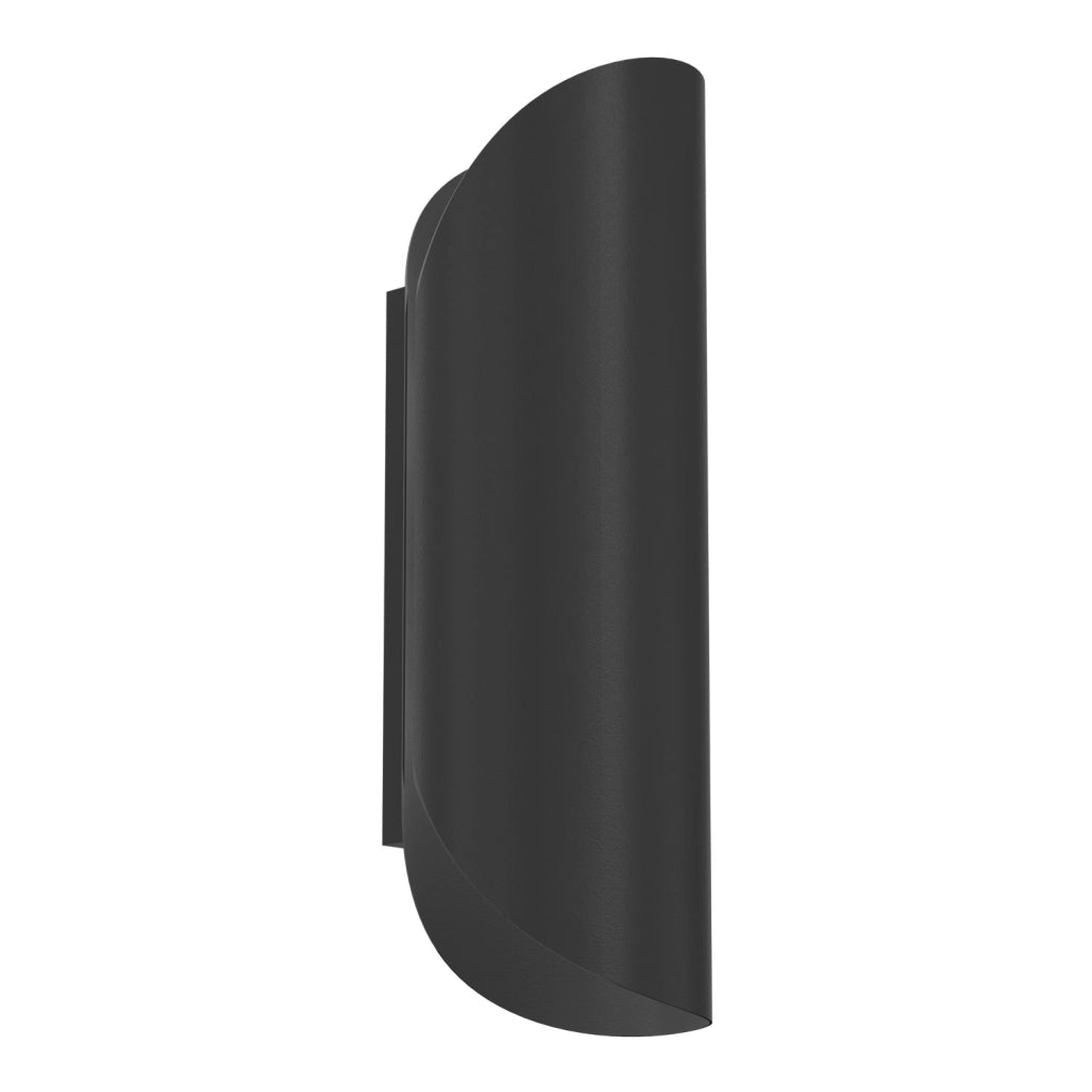 Applique nera Barbos 2xG9 metallo IP20 Luminex
