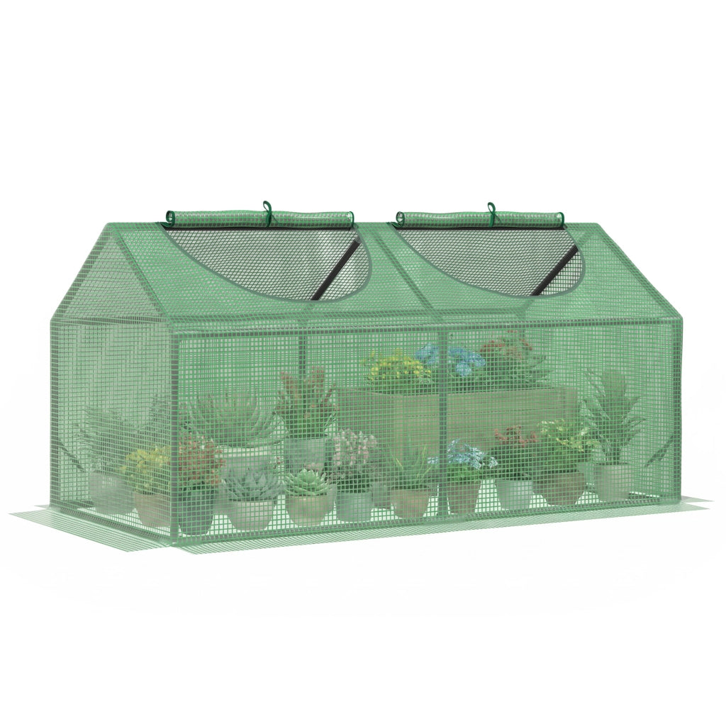 Serra da giardino ¨C Minimal ¨C verde scuro 120x60x60 cm