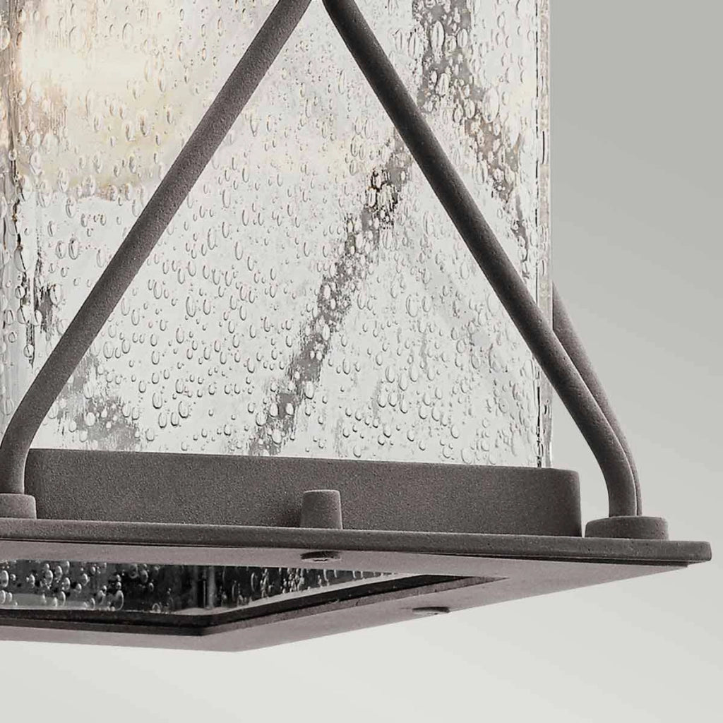 Applique esterna Argyle zinco anticato E27 60W Kichler