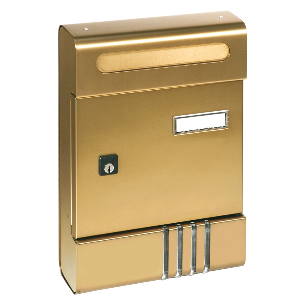 CASSETTA POSTALE SERIE 'SE' verniciato bronzo  - ALUBOX