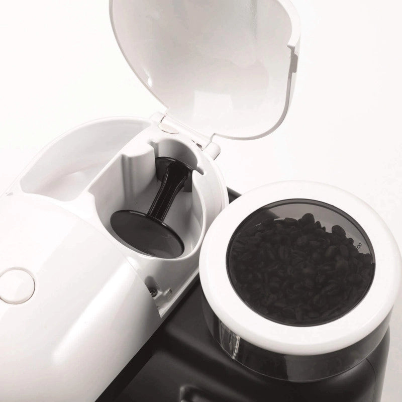 Macchina per Caffè Espresso con Macinacaffè Integrato - 1080W - 800cc - Bianco