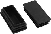 Copricapo in plastica rettangolare 30mm x 60mm - 2 pezzi