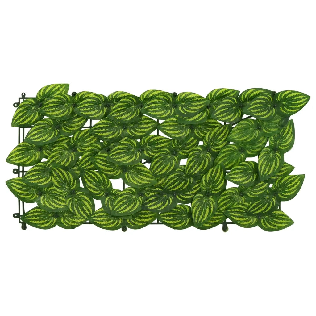 Paravento da Balcone | Schermo per balcone con foglie Verde e Giallo 200 x 150 cm