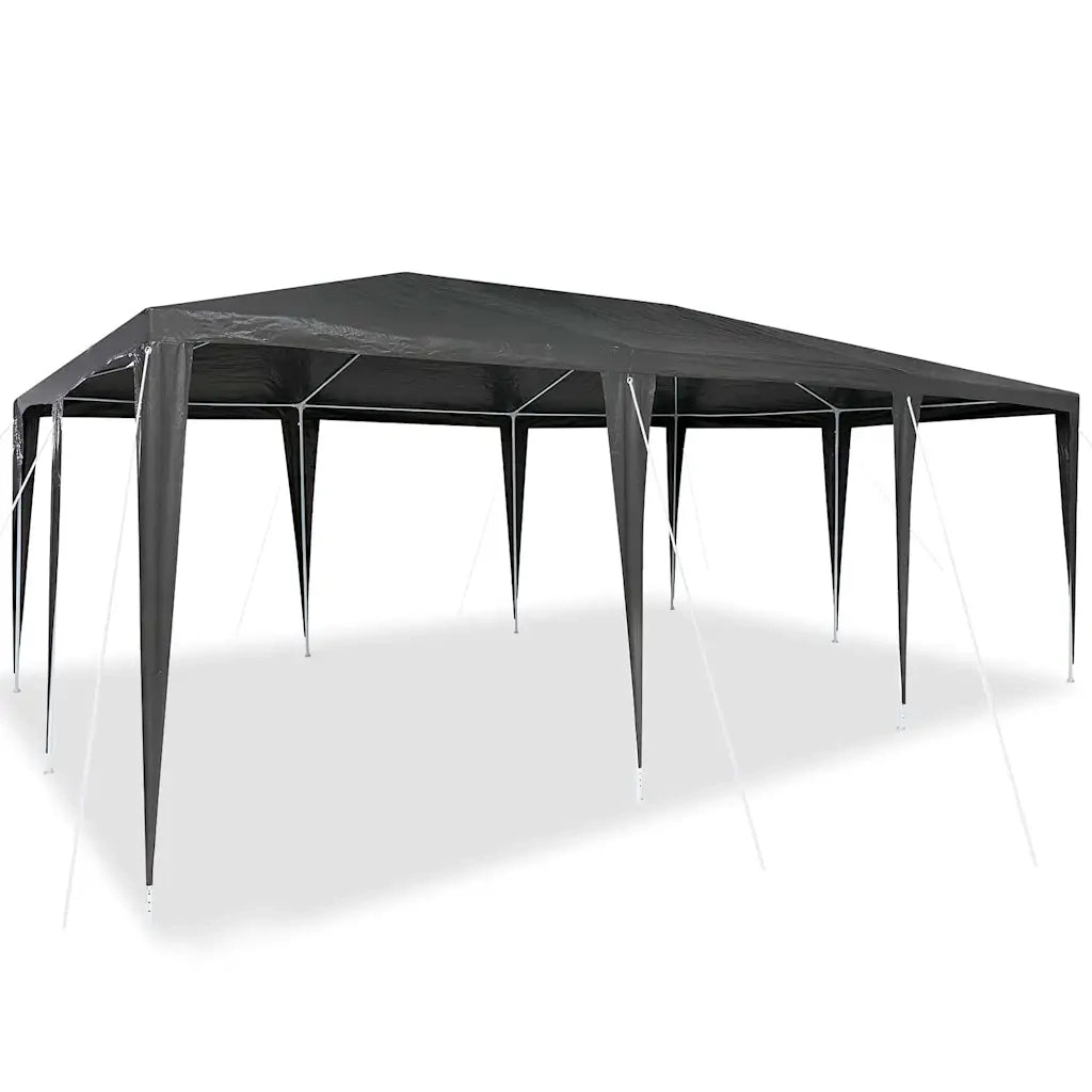 Tenda Party Antracite 600 x 400 x 266 cm Polietilene e Acciaio 42003431