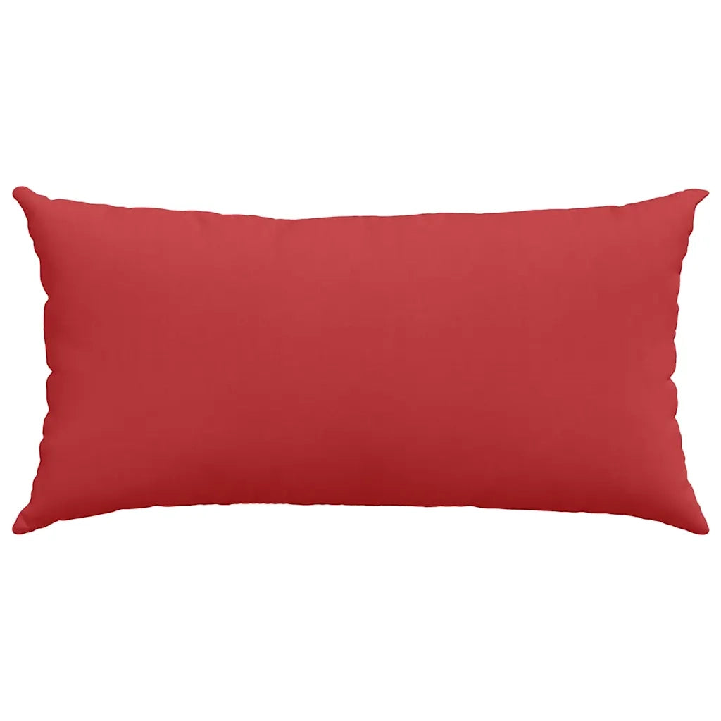 Cuscini da Divano 2 pcs Rosso 80 x 40 cm Tessuto 42013708