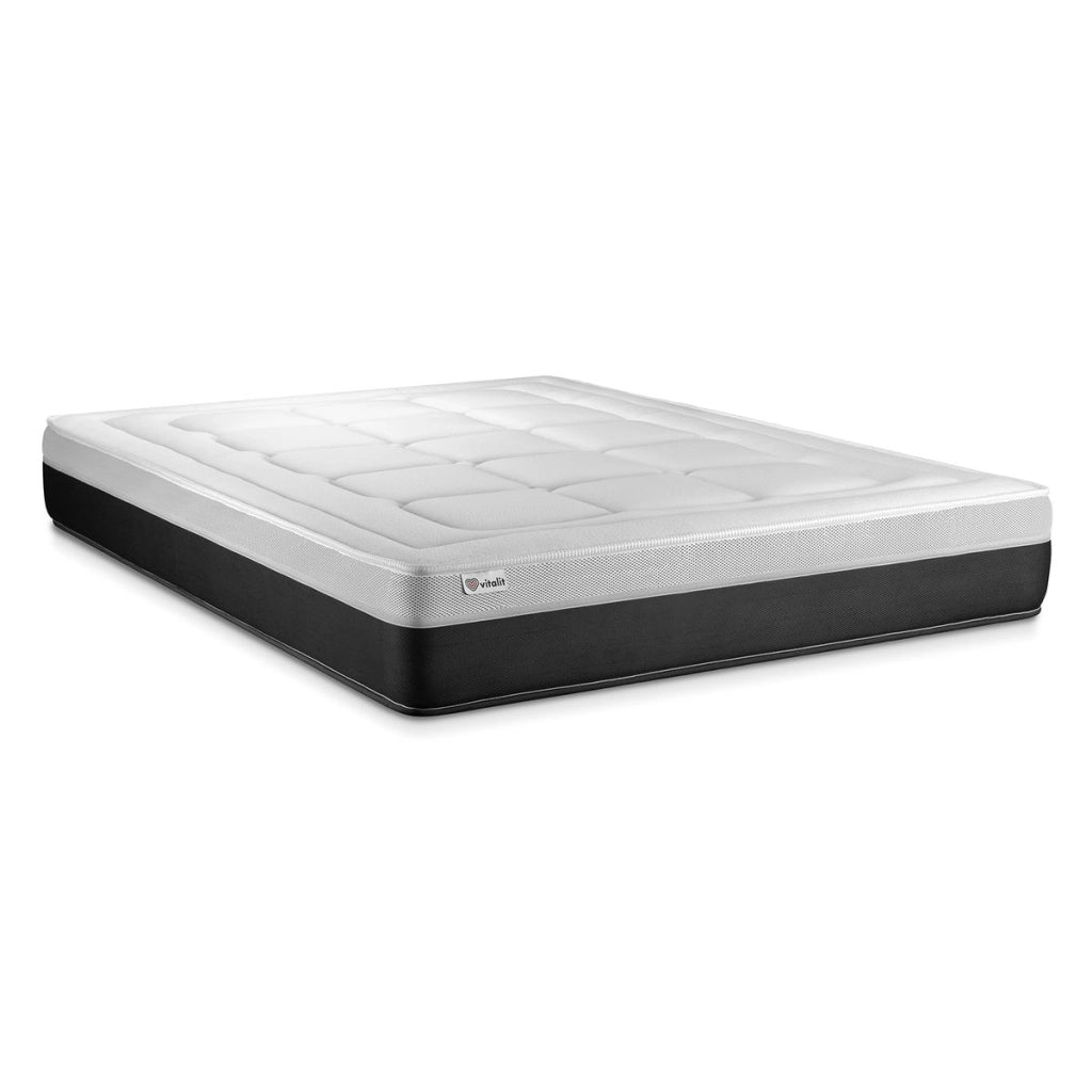 Materasso 200x200 cm a molle insacchettate e memory foam - Vital Form
