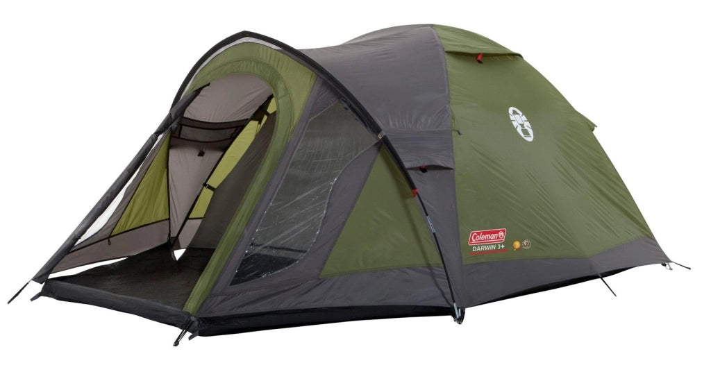 Coleman DARWIN 4 PLUS Tenda a Cupola 4 Persone 7,8 m² Impermeabile 3000 mm colore Grigio