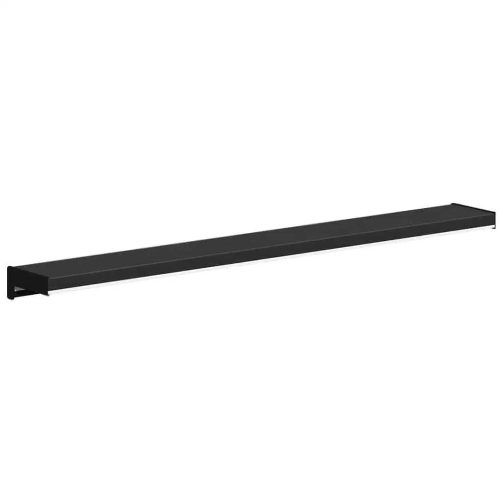 Soglia della Finestra Nero con Venature del Legno PVC 42046835