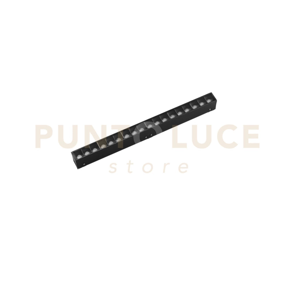 LAMPADA DAVINCI LINE NERO LED UGR 48V 10W 1200LM 3000K 30,2X3,3X2,2CM