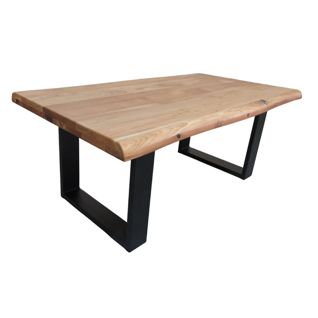 Tavolino da caffè CONNECT - gamba a U 80x20