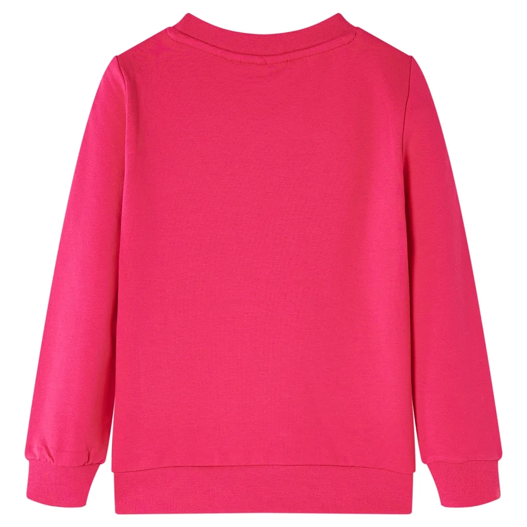 Felpa per Bambine Fucsia 116