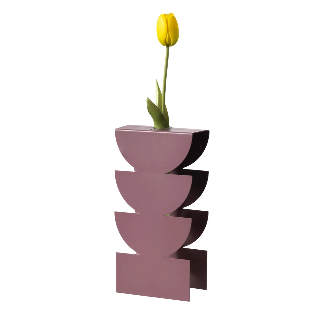 Vaso portafiore decorativo Memphis Viola ametista