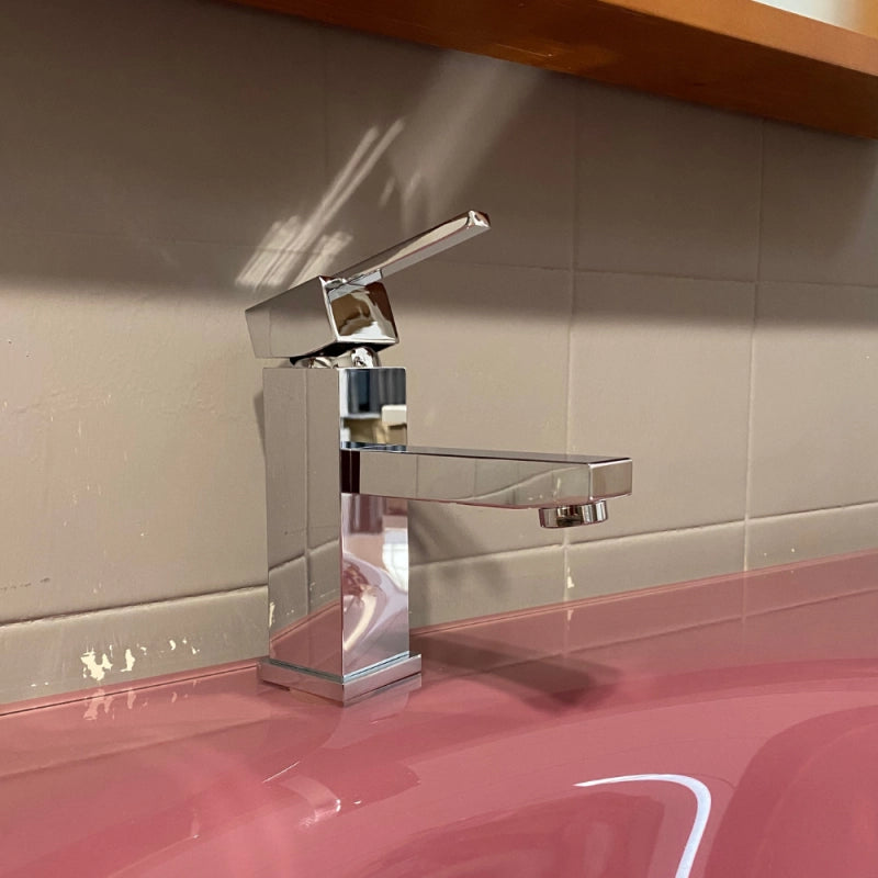 Miscelatore bagno Quadra lavabo cromato