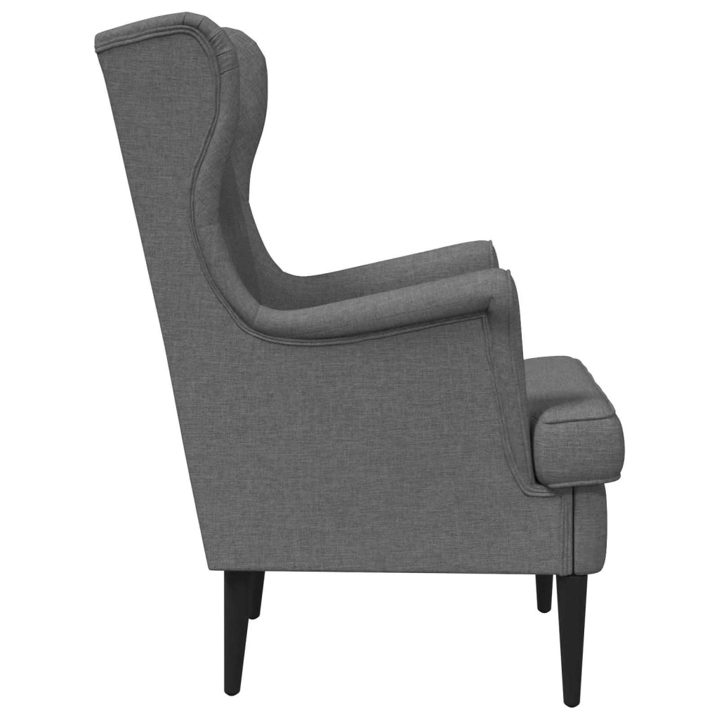 Poltrona Grigio Scuro Tessuto 42029883