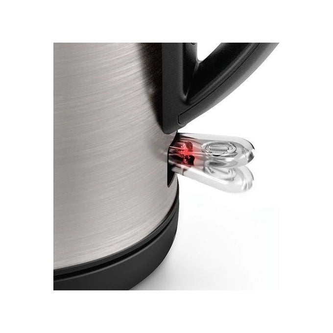 Bosch TWK3P420 Bollitore Elettrico 1.7 L 2400 W Spegnimento Automatico Filtro Anticalcare Base 360° colore Nero Acciaio Inox