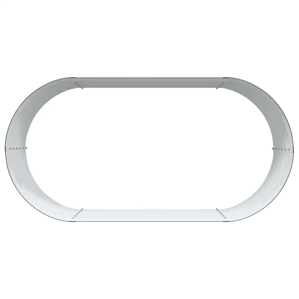 Fioriere | Cassetta per fiori | Letto Rialzato Marrone 160 x 80 x 44 cm Acciaio