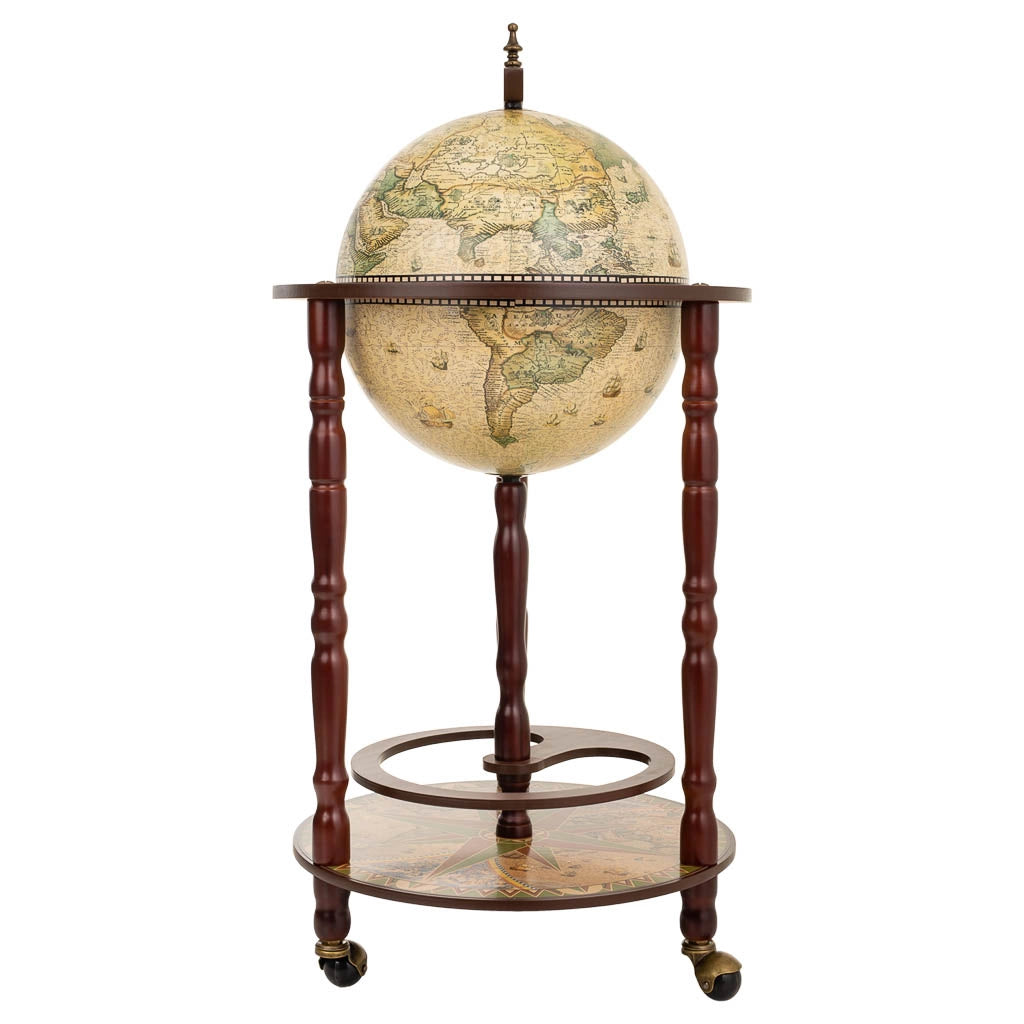 Mobile portabottiglieGlobe 44,3x44,3x87h