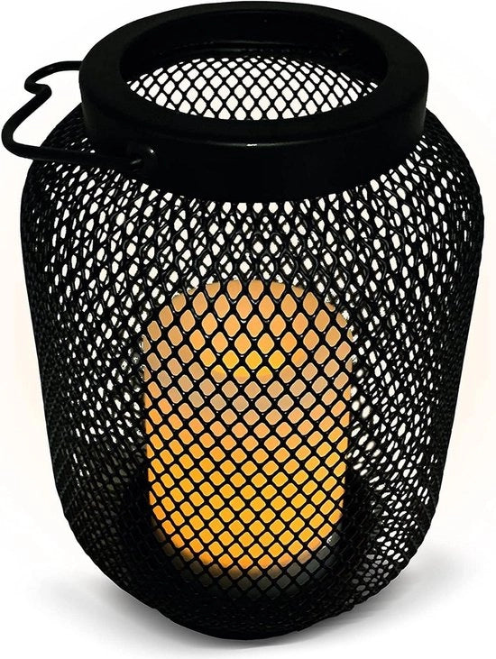 Lanterna solare impermeabile IP44 - Illuminazione LED decorativa per terrazza e balcone