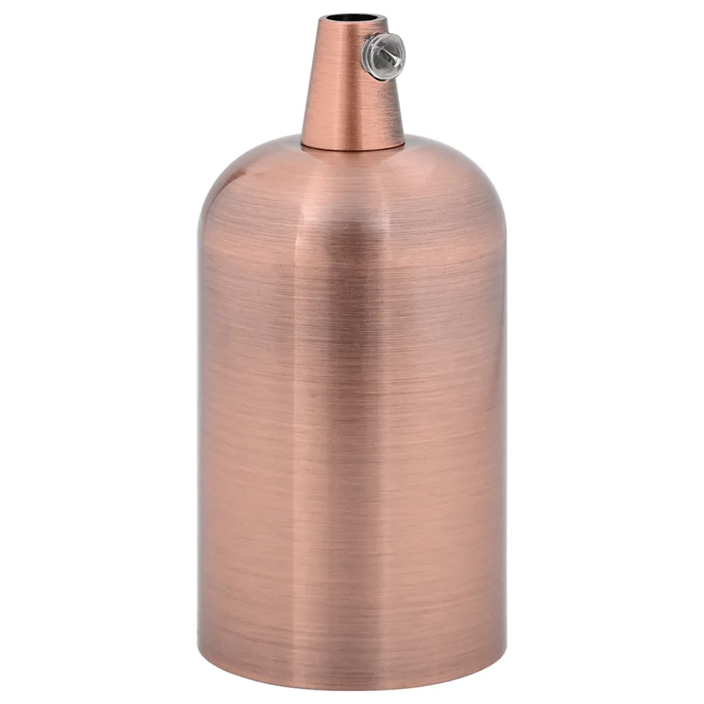 Portalampade 2 pz Rosso Bronzo E27 4106529