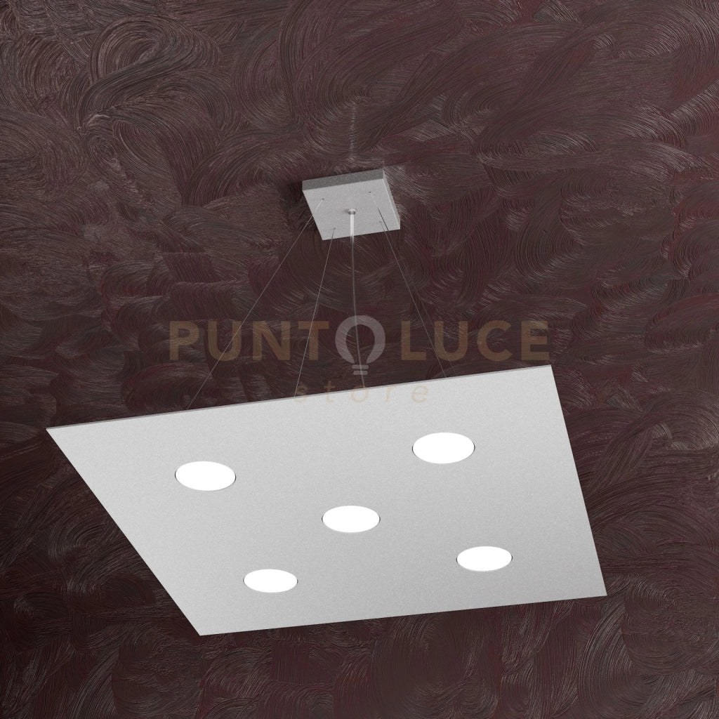 AREA SOSPENSIONE 5 LUCI GRIGIO 1127-S5-GR