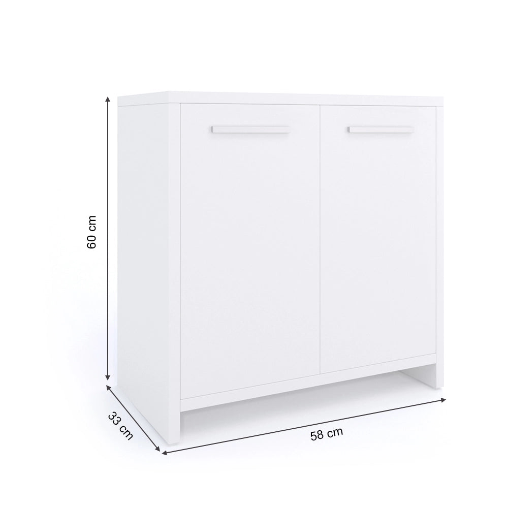 Vicco Mobile sottolavabo per bagno Bianco 58 x 60 cm