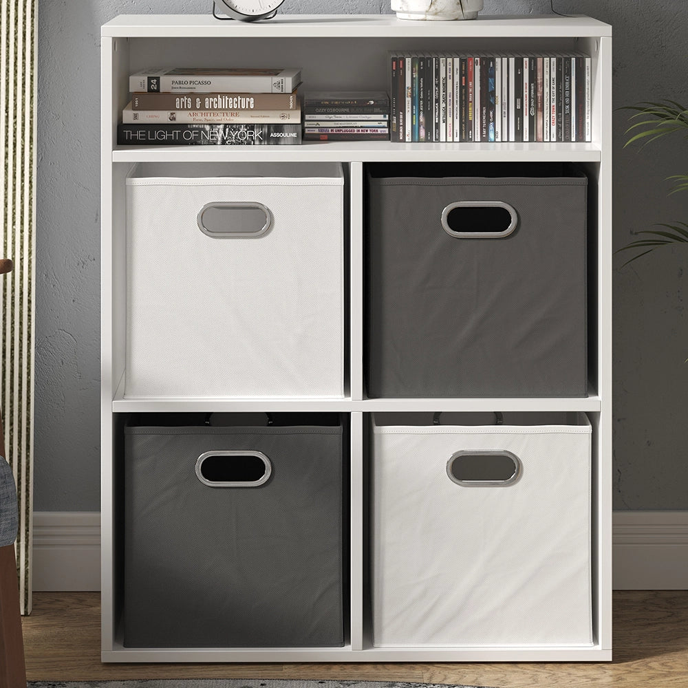 Vicco Libreria Bianco 72 x 90.2 cm 4 scomparti