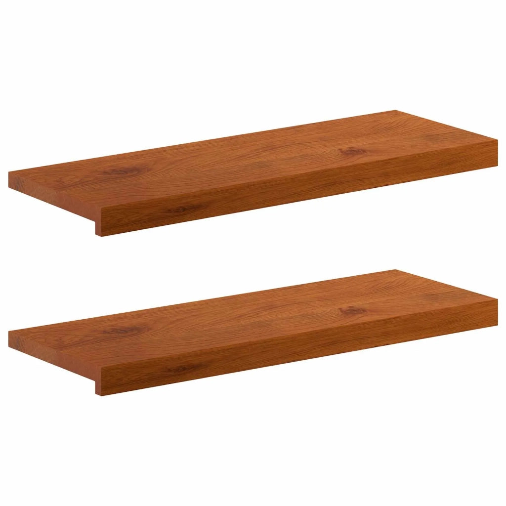Soglie per finestre 2 pz Marrone 70 x 25 x 2 cm 42049984