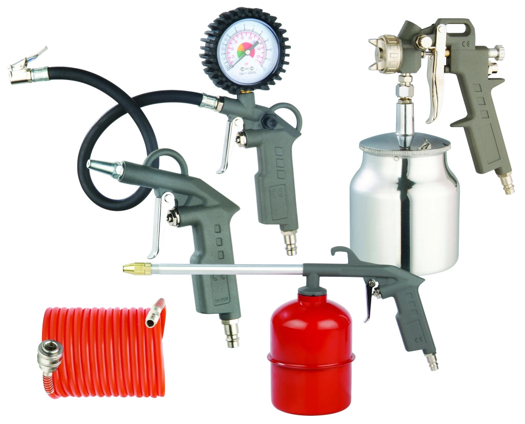 Globex KIT ACCESSORI PER COMPRESSORI 5 PEZZI