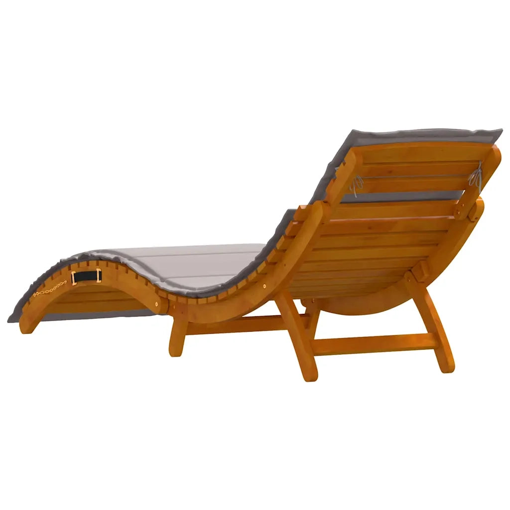 Lettino prendisole 2 pcs Talpa Legno di Acacia Massello 4107098