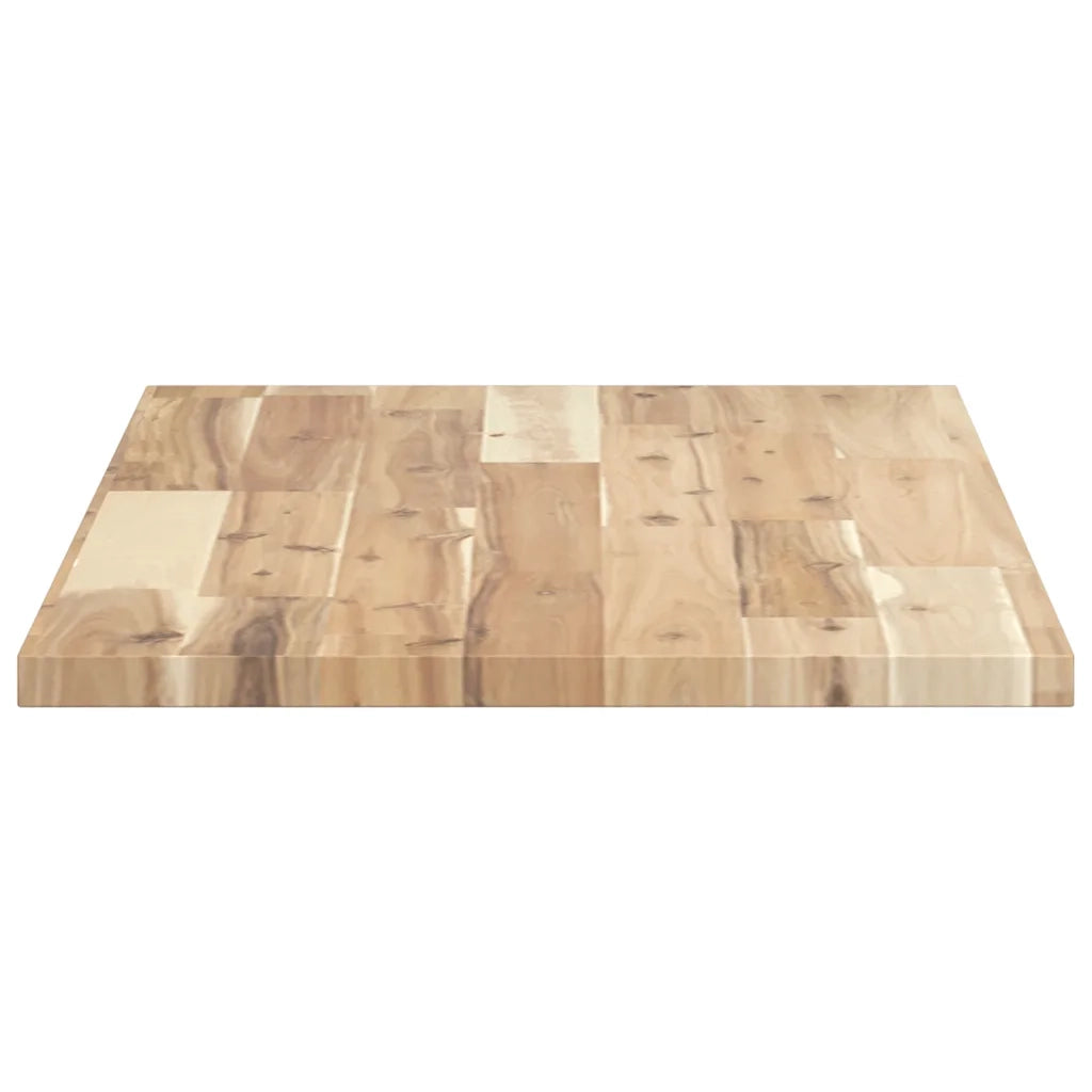 Piano da Bagno Non Trattato 80x40x2 cm Legno Massello di Acacia 3279656