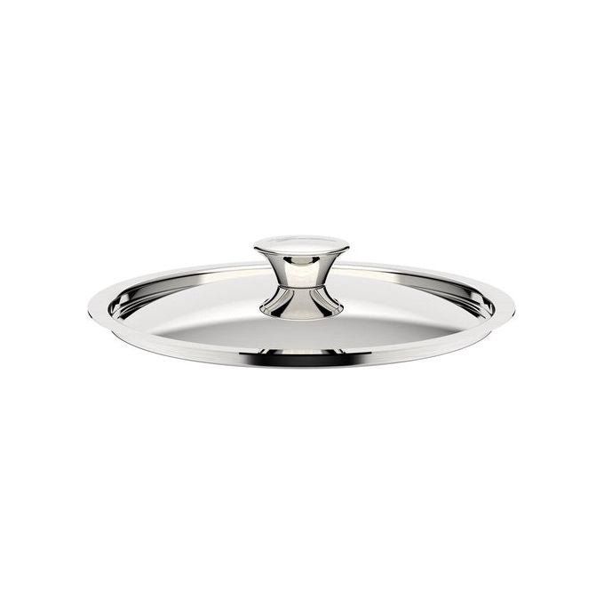 Lagostina 010733060124 Deliziosa Lagotherm Coperchio Pentola Acciaio Inox 18-10 Diametro 24 cm colore Acciaio Lucido