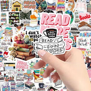 150 Sticker per foglio per scrapbook, stickers estetiche per bambini e amanti dei libri