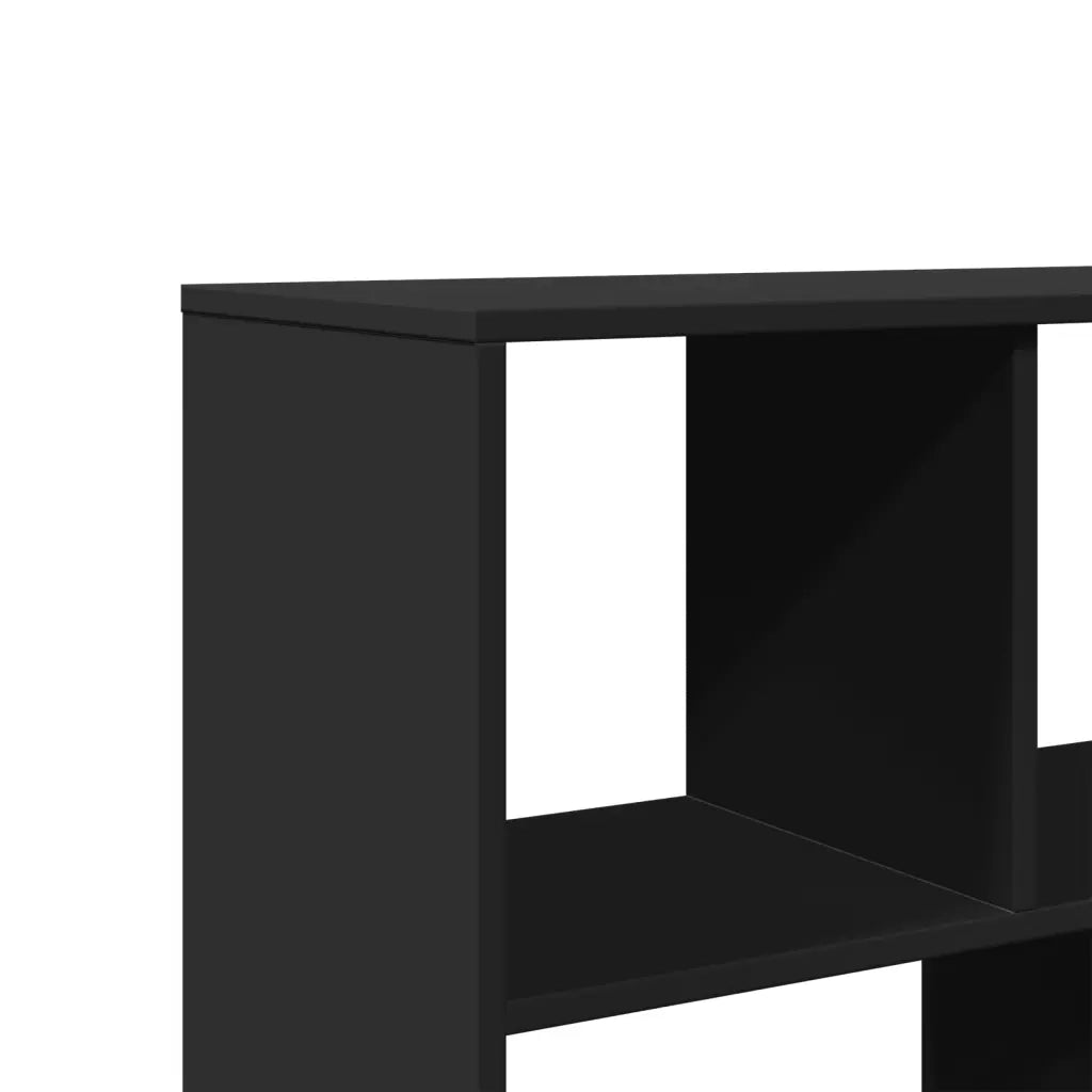 Libreria Nera 100x33x156,5 cm in Truciolato