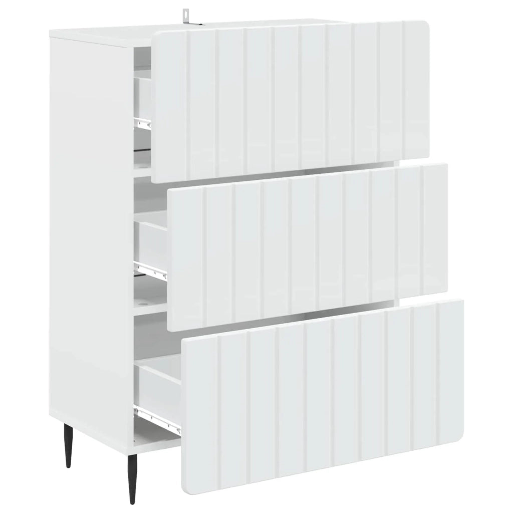 Mobile con Cassetti Bianco 66 x 34,5 x 92 cm 894375