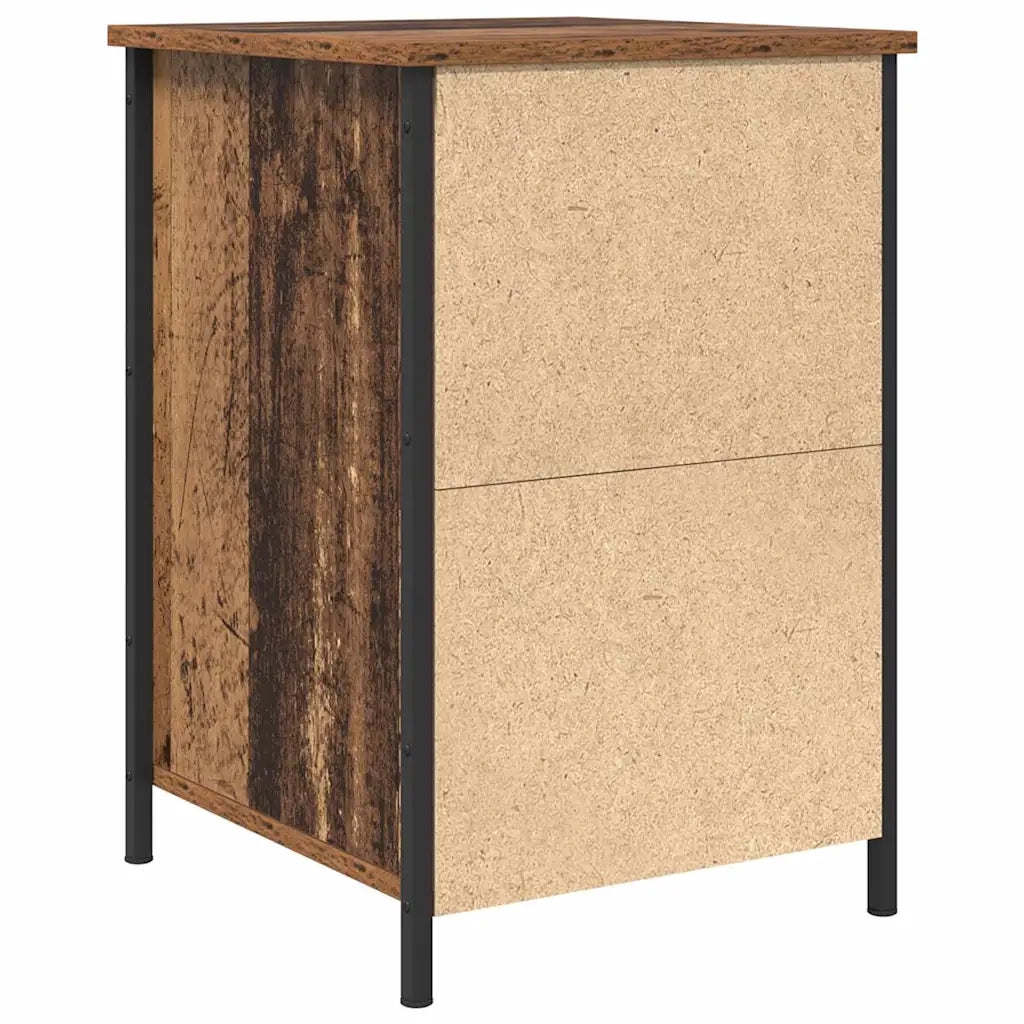 Armadio da Notte 2 pcs Legno vecchio 40 x 42 x 60 cm 875781