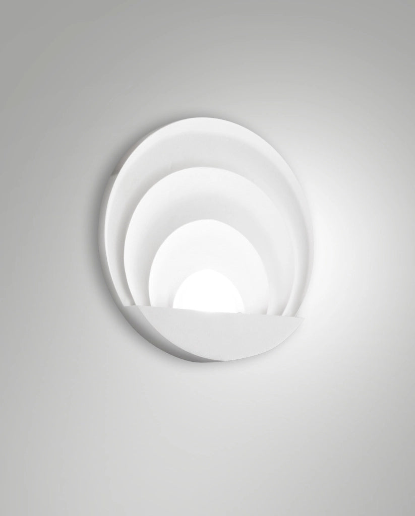 Sunrise Lampada da Parete a LED Integrato 29W 3240lm 3000K Bianco - Struttura in Alluminio Pressofusione IP20 Design Moderno ed Elegante