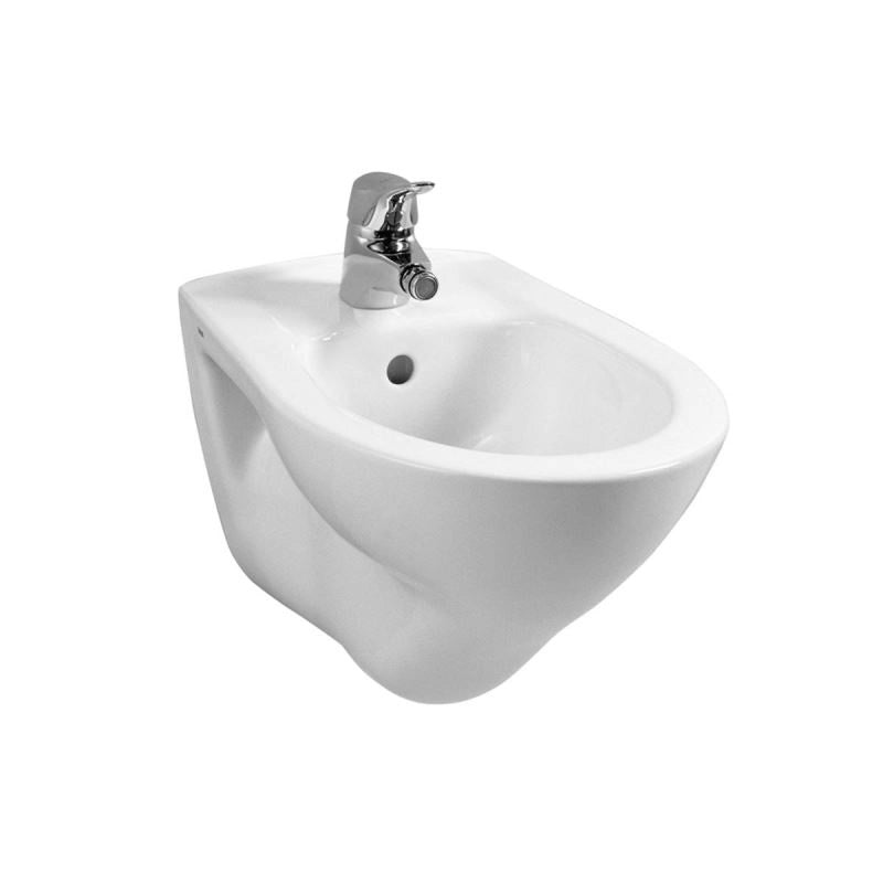BIDET NORMUS IN CERAMICA BIANCA A PARETE