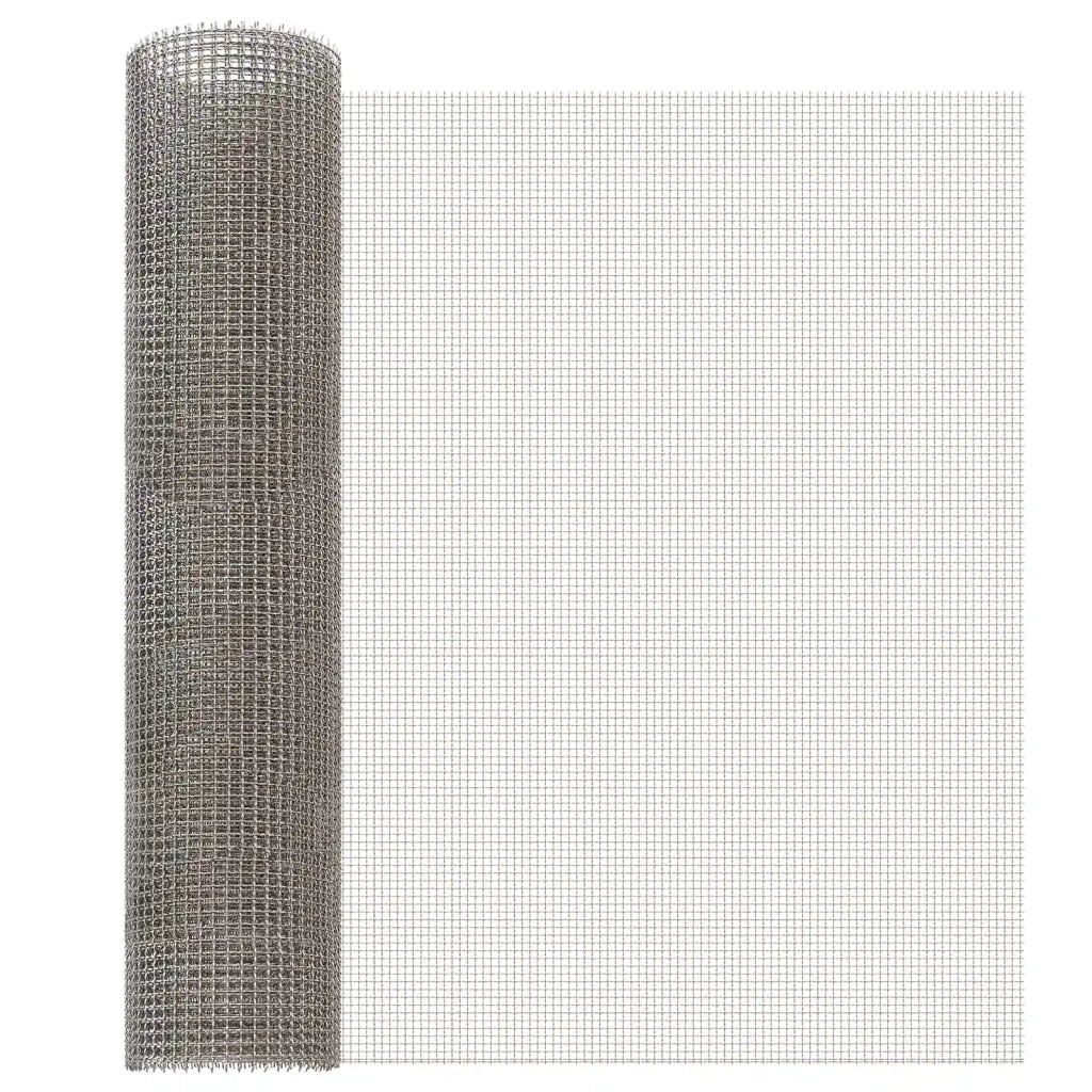 Rete per schermatura 60 x 200 cm 3 Mesh Argento 42039632