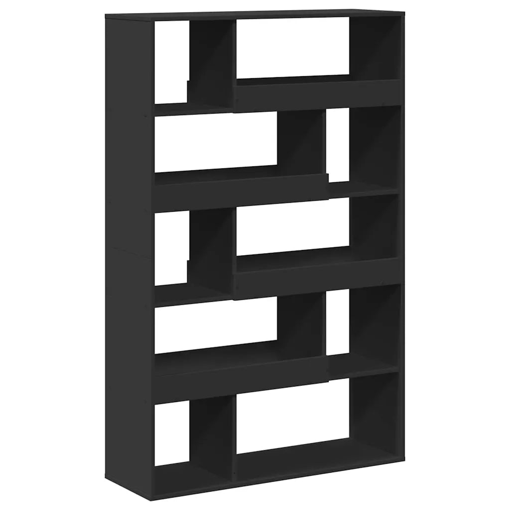 Divisorio Stanza | Paravento | Divisorio Ambienti Nero 100x33x156,5 cm in Truciolato