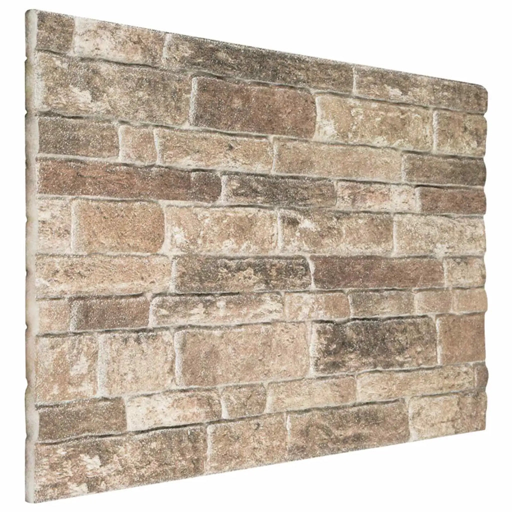 Pannelli da parete 10 pz 100 x 50 cm Multicolore Schiuma EPS 42046096
