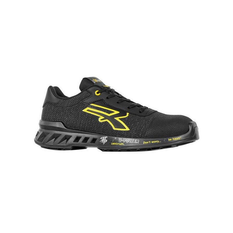 Scarpe Frank Nero/Giallo Basse 45 S1P Upower