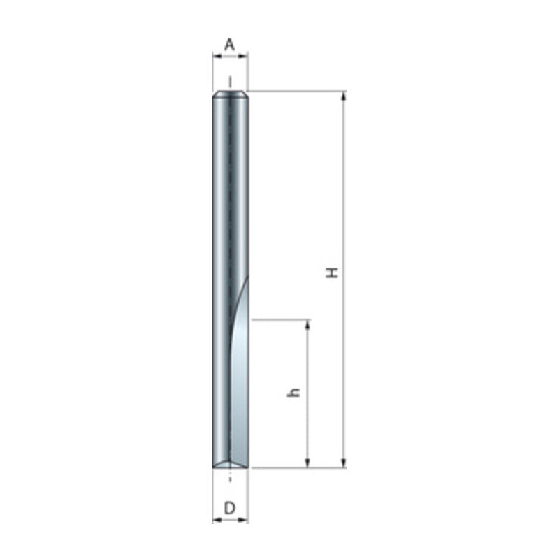 FRESA WIDIA TAGLIENTI DIRITTI 04-11306 D  5X12,7X50,8 MM