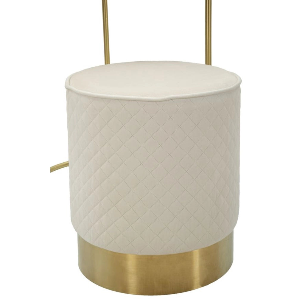 Comodino VKH755, Beige, Legno, 52x52x70 cm