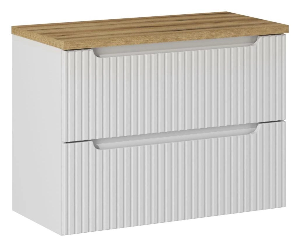 Set mobili bagno 80 cm Nova White 80 x 1401 x 1401 cm