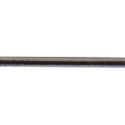 TRECCIA ELASTICA NERA Ø MM.6  MT100