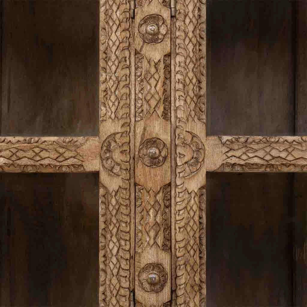 Credenza in legno marrone 180x43x100